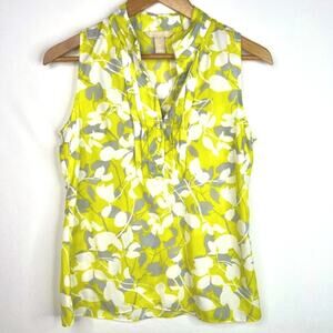 Banana Republic Factory Retro Print Tank Top PS